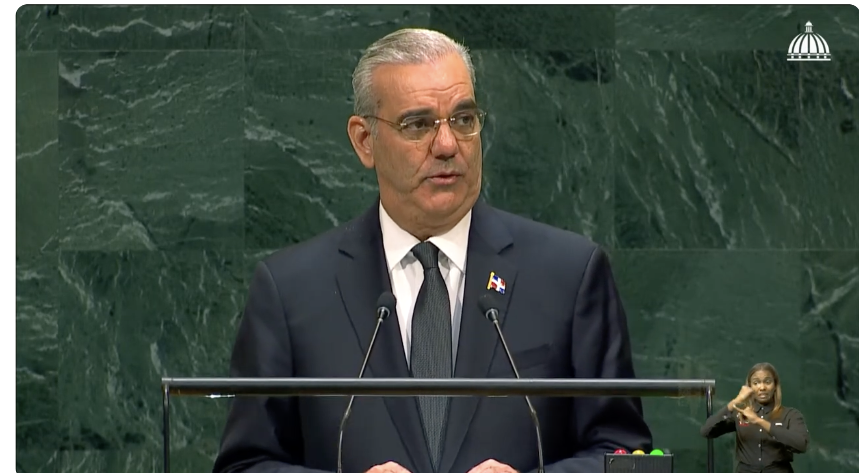 Abinader llama ante la ONU pasar de las decisiones a la acción frente a crisis de Haití